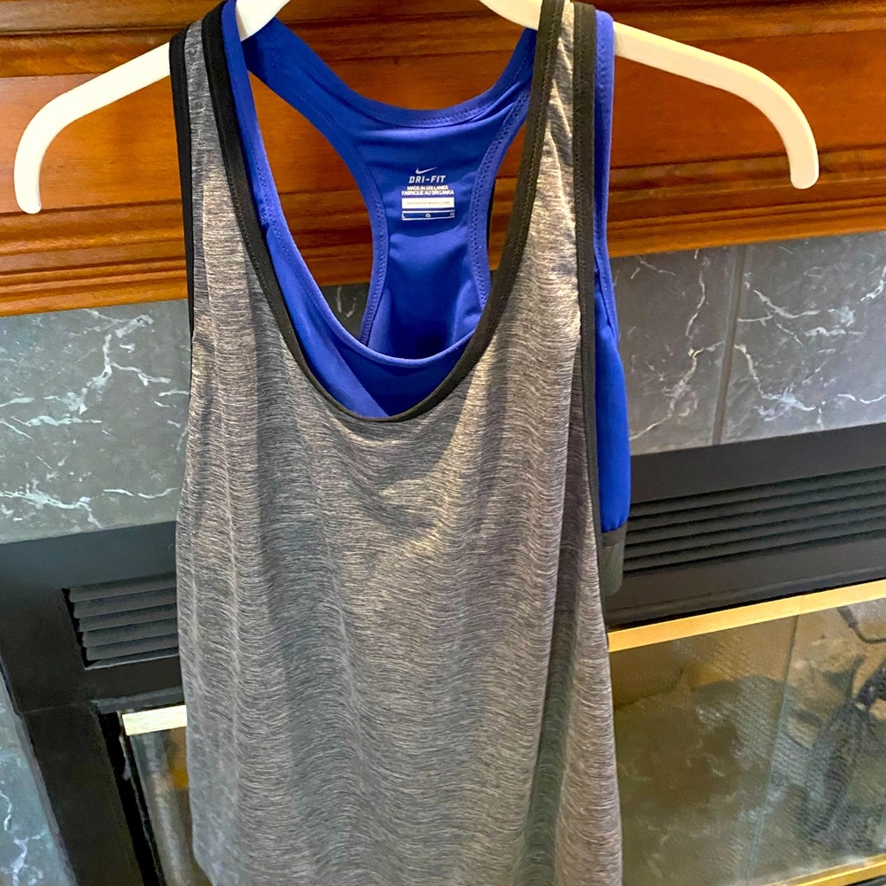 Nike Dual Tank Top & Sports Bra